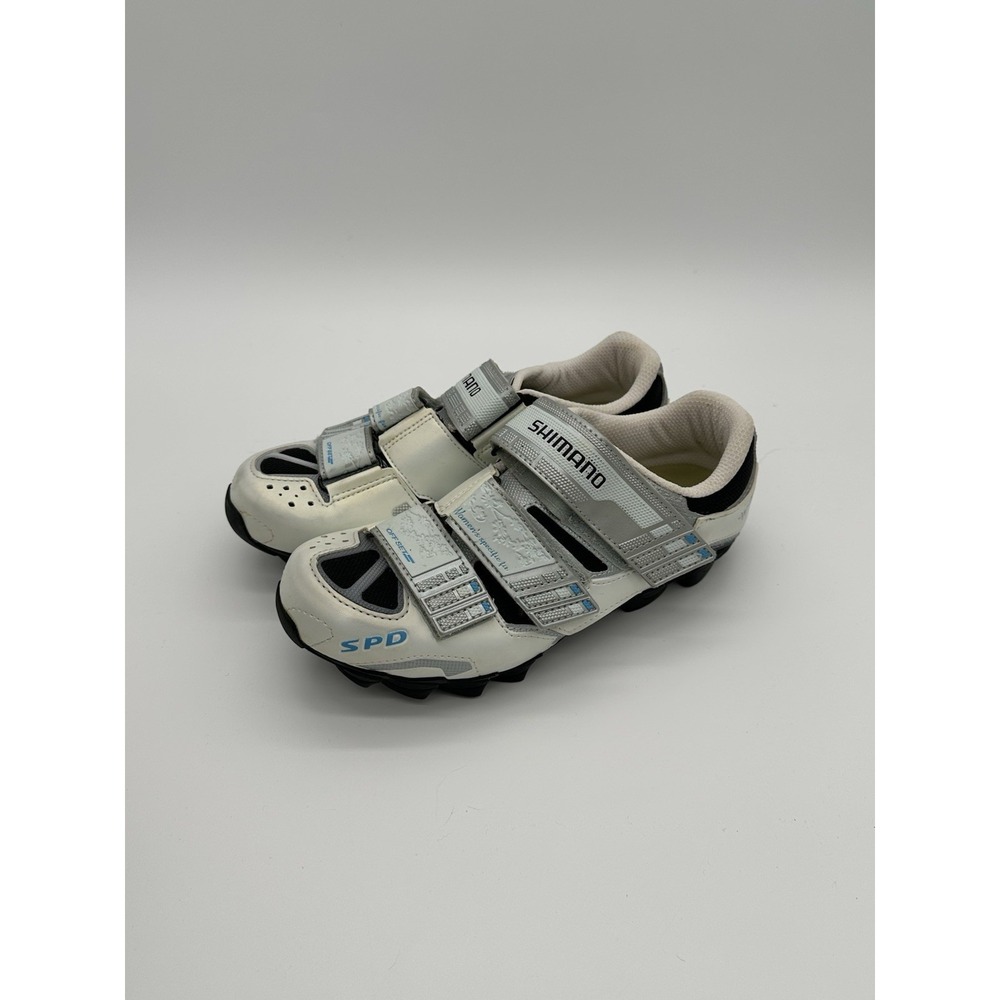 Shimano SH-WM60 Women's EU 39 SPD Mountain Bike Cycling Shoes White Cleats
